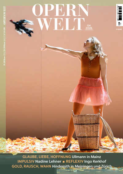 Cover der Ausgabe: Opernwelt Jahrgang 67 (2026), Heft 4