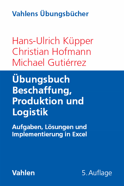 Cover des Buchs: Übungsbuch Beschaffung, Produktion und Logistik