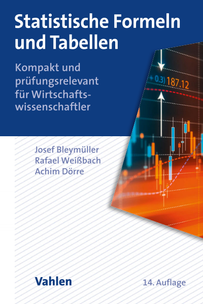 Cover des Buchs: Statistische Formeln und Tabellen