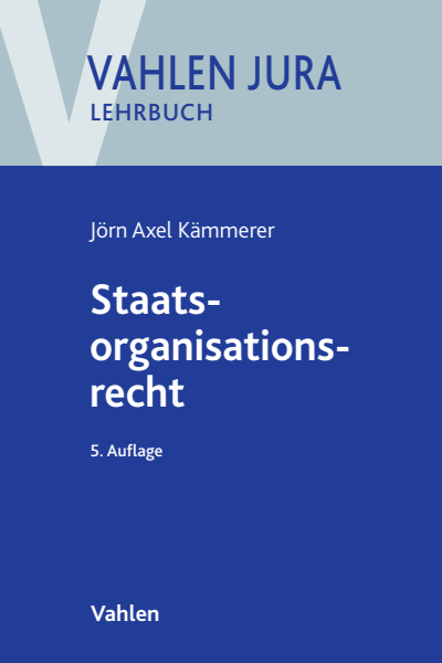 Cover des Buchs: Staatsorganisationsrecht