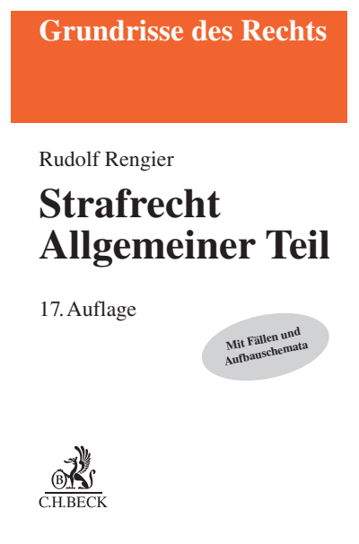 Cover des Buchs: Strafrecht Allgemeiner Teil
