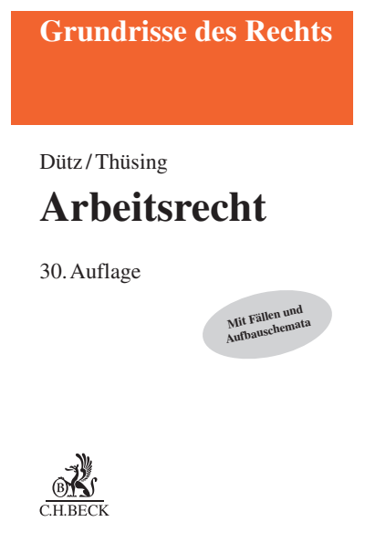 Cover des Buchs: Arbeitsrecht