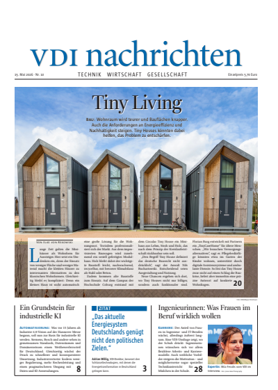 Cover der Ausgabe: VDI nachrichten Jahrgang 80 (2026), Heft 10