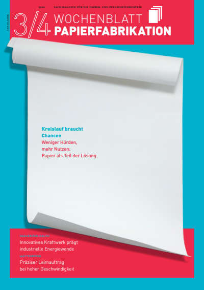 Cover der Ausgabe: Wochenblatt für Papierfabrikation Jahrgang 154 (2026), Heft 3