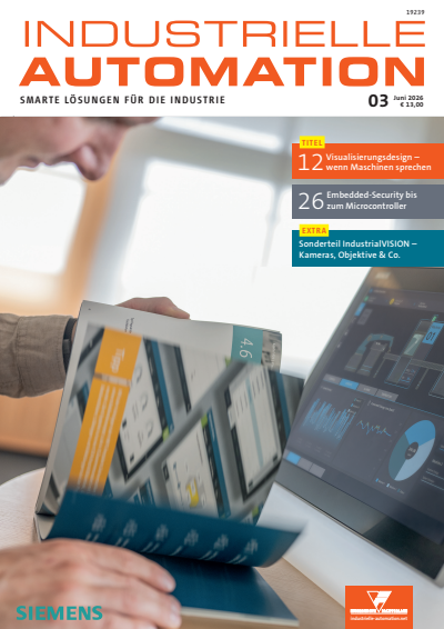 Cover der Ausgabe: INDUSTRIELLE AUTOMATION Jahrgang 38 (2026), Heft 03