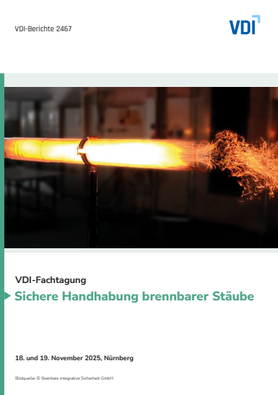 Cover des Buchs: Sichere Handhabung brennbarer Stäube