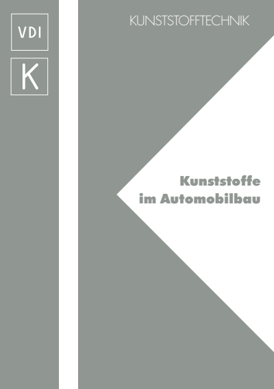 Cover of book: Kunststoffe im Automobilbau 2017