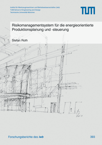 Cover des Buchs: Risikomanagementsystem für die energieorientierte Produktionsplanung und -steuerung