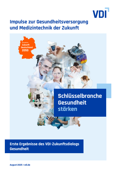 Cover des Buchs: Impulse zur Gesundheitsversorgung und Medizintechnik der Zukunft