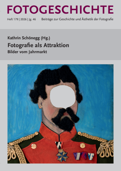 Cover der Ausgabe: FOTOGESCHICHTE Jahrgang 46 (2026), Heft 179