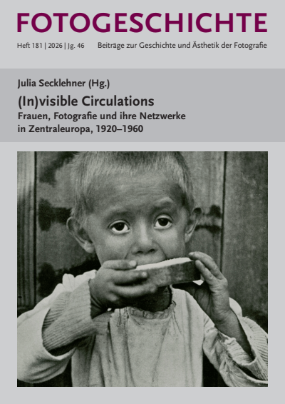 Cover der Ausgabe: FOTOGESCHICHTE Jahrgang 46 (2026), Heft 181