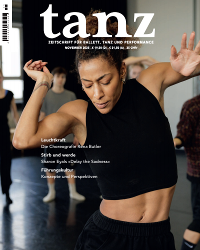 Cover der Ausgabe: tanz Jahrgang 16 (2025), Heft 11
