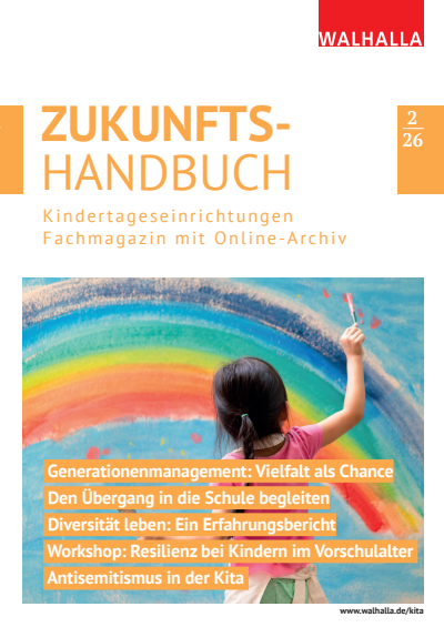 Cover der Ausgabe: ZUKUNFTS-HANDBUCH Kindertageseinrichtungen Jahrgang 32 (2026), Heft 2
