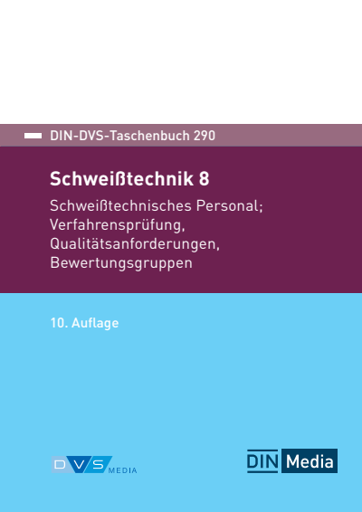 Cover des Buchs: DIN-DVS-Taschenbuch 290