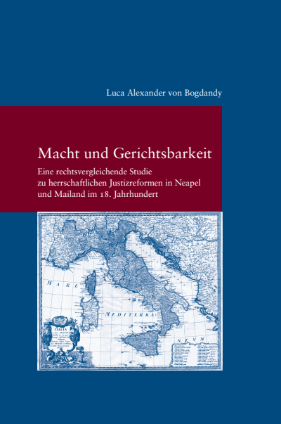 Cover des Buchs: Macht und Gerichtsbarkeit