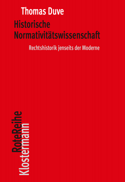 Cover des Buchs: Historische Normativitätswissenschaft