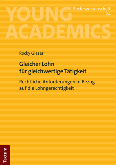 Cover des Buchs: Gleicher Lohn für gleichwertige Tätigkeit