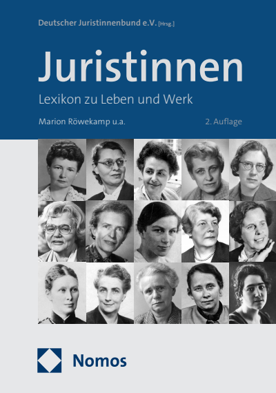 Cover des Buchs: Juristinnen