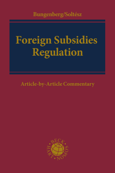 Cover des Buchs: Foreign Subsidies Regulation