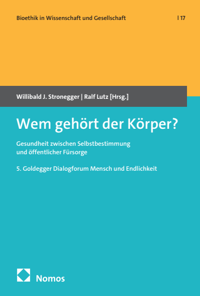 Cover des Buchs: Wem gehört der Körper?