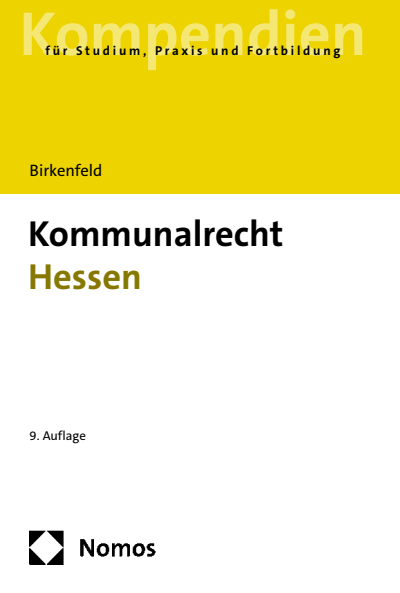 Cover des Buchs: Kommunalrecht Hessen