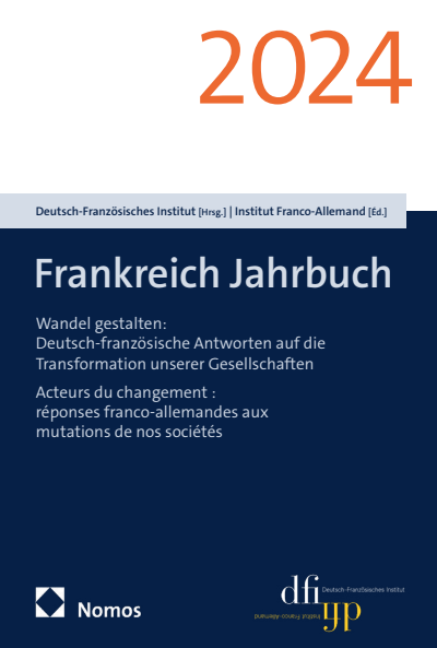 Cover des Buchs: Frankreich Jahrbuch 2024