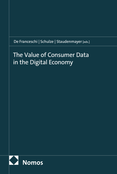 Cover des Buchs: The Value of Consumer Data in the Digital Economy