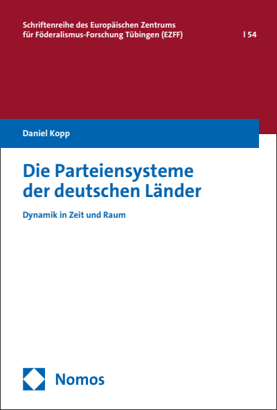 Cover des Buchs: Die Parteiensysteme der deutschen Länder