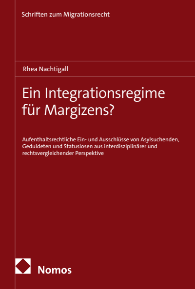 Cover des Buchs: Ein Integrationsregime für Margizens?