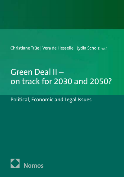 Cover des Buchs: Green Deal II – on track for 2030 and 2050?