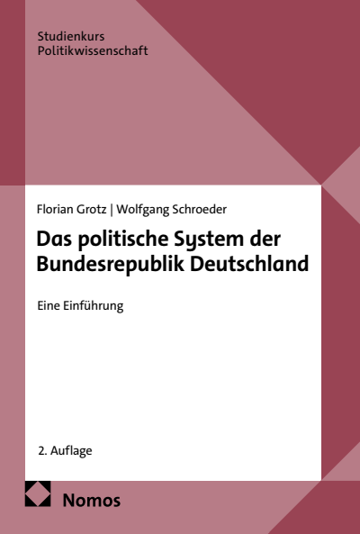 Cover des Buchs: Das politische System der Bundesrepublik Deutschland