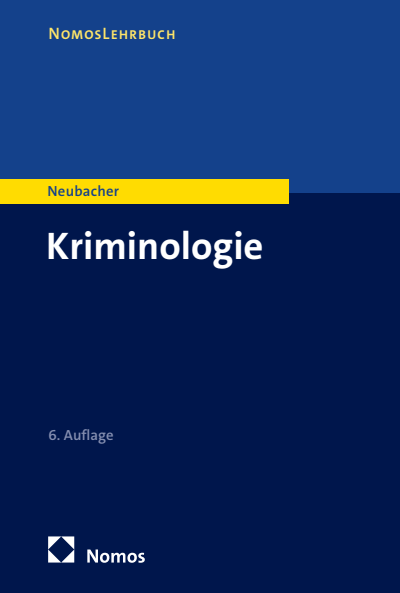 Cover des Buchs: Kriminologie