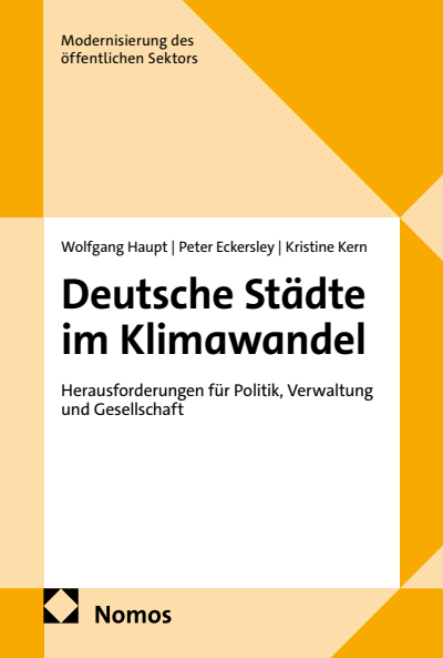 Cover des Buchs: Deutsche Städte im Klimawandel