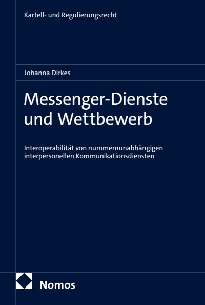 Cover des Buchs: Messenger-Dienste und Wettbewerb