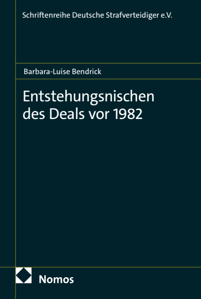 Cover des Buchs: Entstehungsnischen des Deals vor 1982