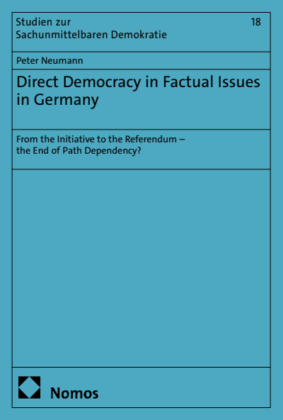 Cover des Buchs: Direct Democracy in Factual Issues in Germany