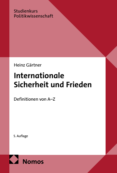 Cover des Buchs: Internationale Sicherheit und Frieden
