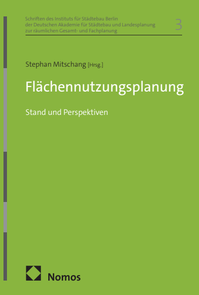 Cover des Buchs: Flächennutzungsplanung