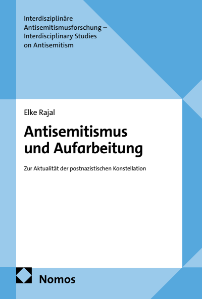 Cover des Buchs: Antisemitismus und Aufarbeitung