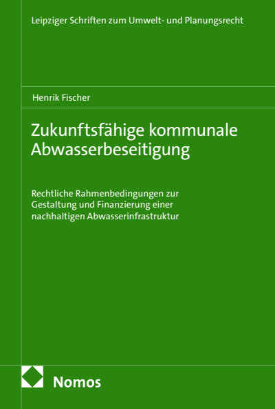Cover des Buchs: Zukunftsfähige kommunale Abwasserbeseitigung