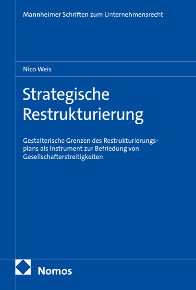Cover des Buchs: Strategische Restrukturierung
