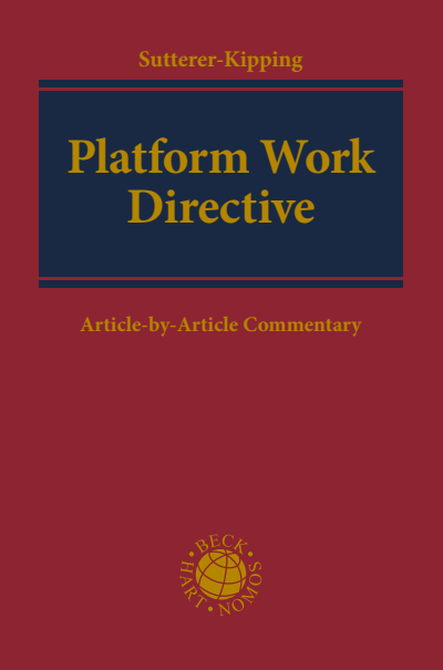 Cover des Buchs: Platform Work Directive