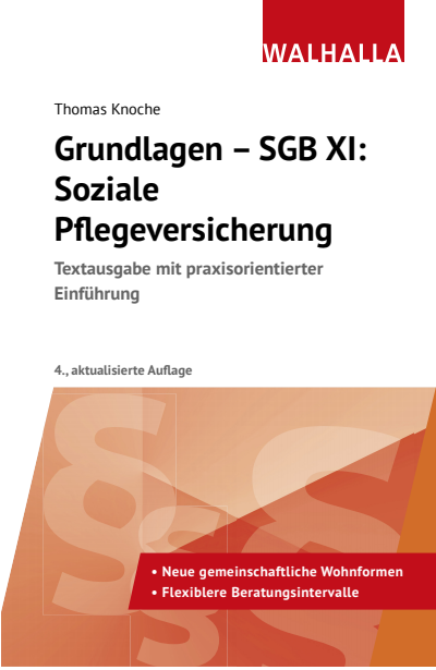 Cover des Buchs: Grundlagen - SGB XI: Soziale Pflegeversicherung