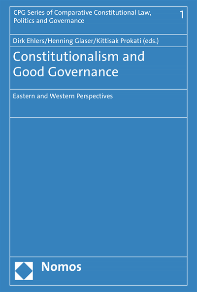 Cover des Buchs: Constitutionalism and Good Governance