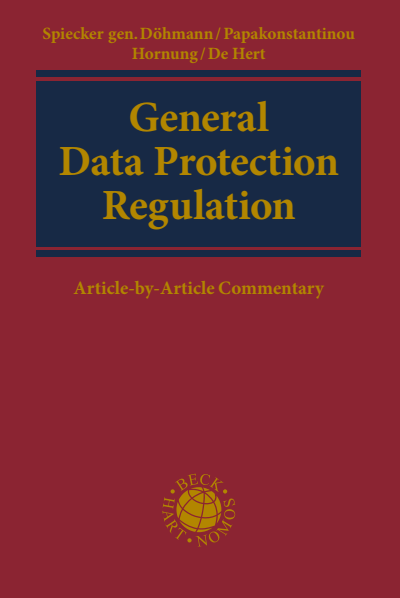 Cover des Buchs: General Data Protection Regulation
