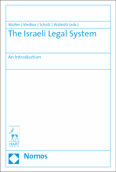 Cover of book: The Israeli Legal System