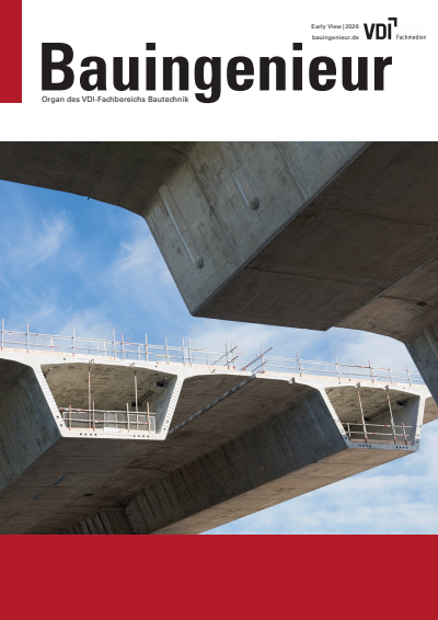 Cover der Ausgabe: Bauingenieur Jahrgang (2026), Heft